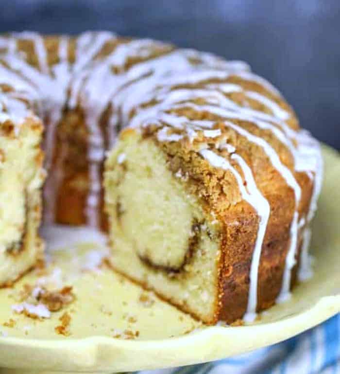 Streusel Coffee Cake Pound Cake