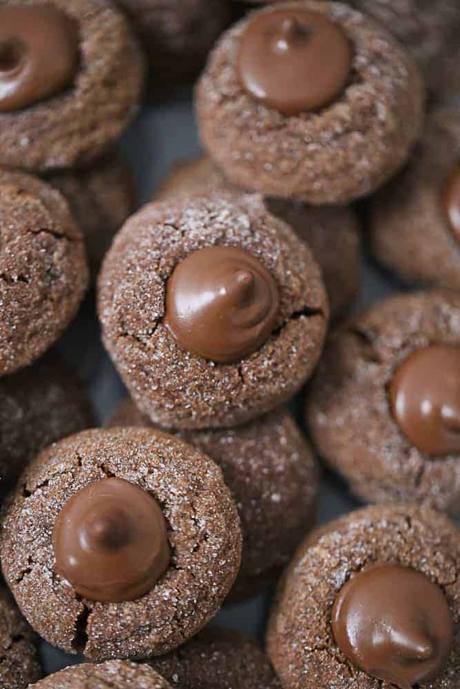 Milk Chocolate Kiss Cookies