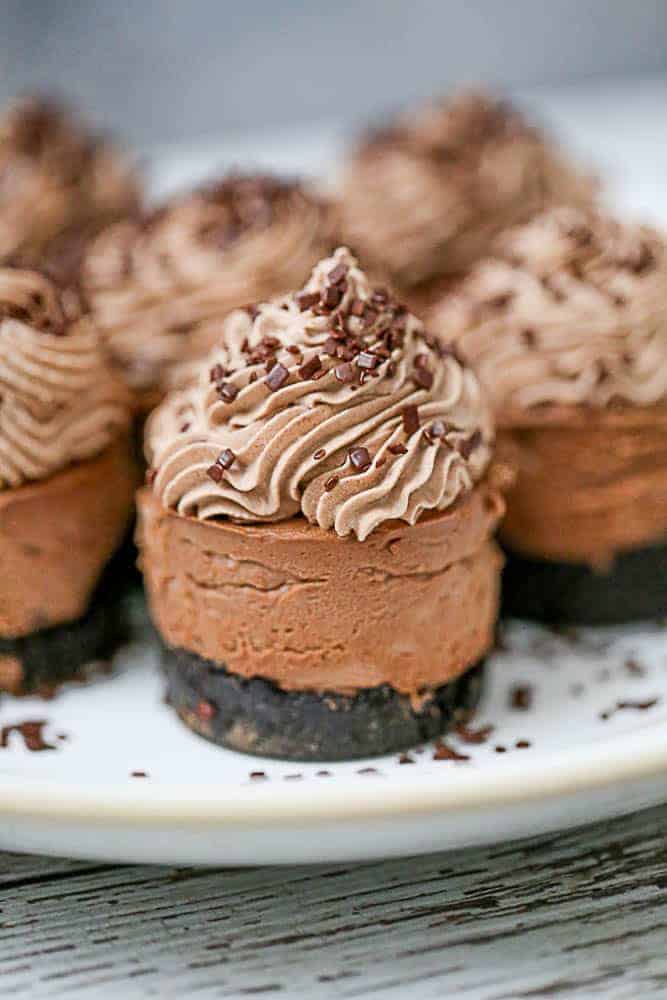 no bake chocolate cheesecake