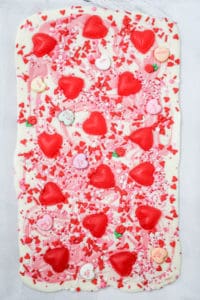 Easy Valentine Chocolate Bark