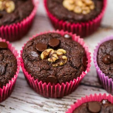 Low Carb Cocao Bliss Cake Muffins