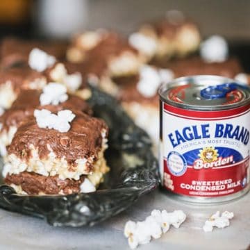 Milk Chocolate Fudge Covered Popcorn Bars