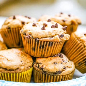 Peanut Butter Chocolate Chip Muffins
