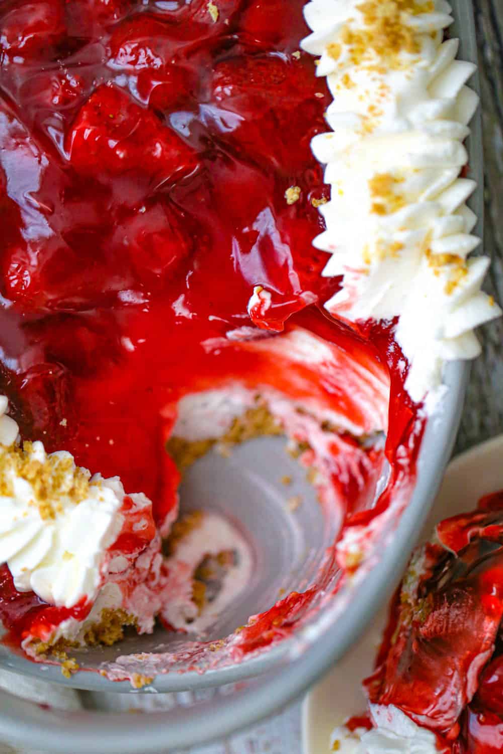 Strawberry Fluffy Lemon Cheesecake Delight