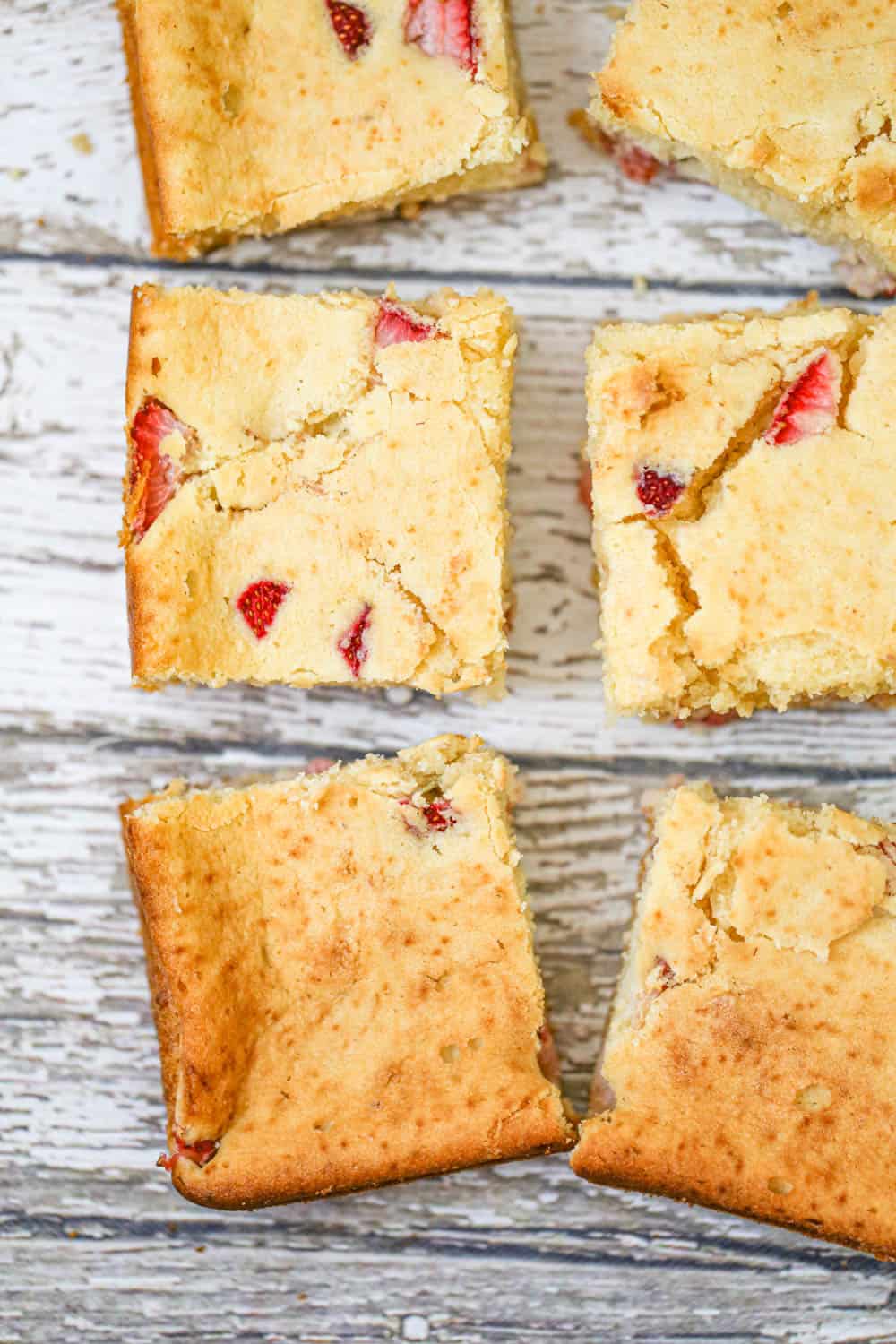 healthy strawberry cake