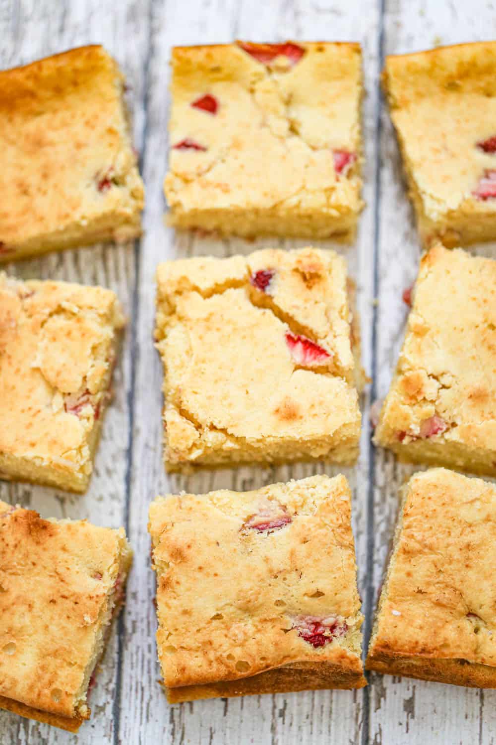 healthy strawberry cake