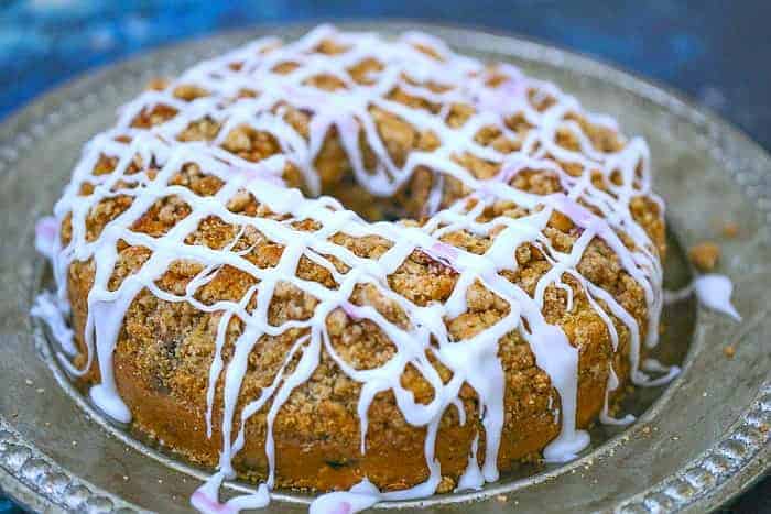 Blueberry Streusel Coffee Cake