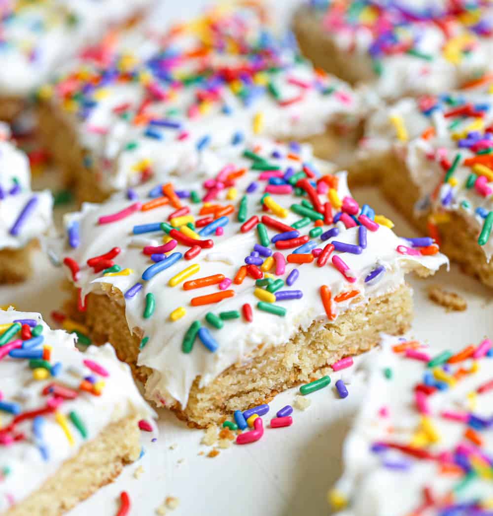 Super Easy Gluten Free Cookie Bars - Sugar Free too!