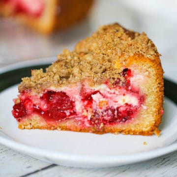 Cherry Cream Cheese Coffee Cake
