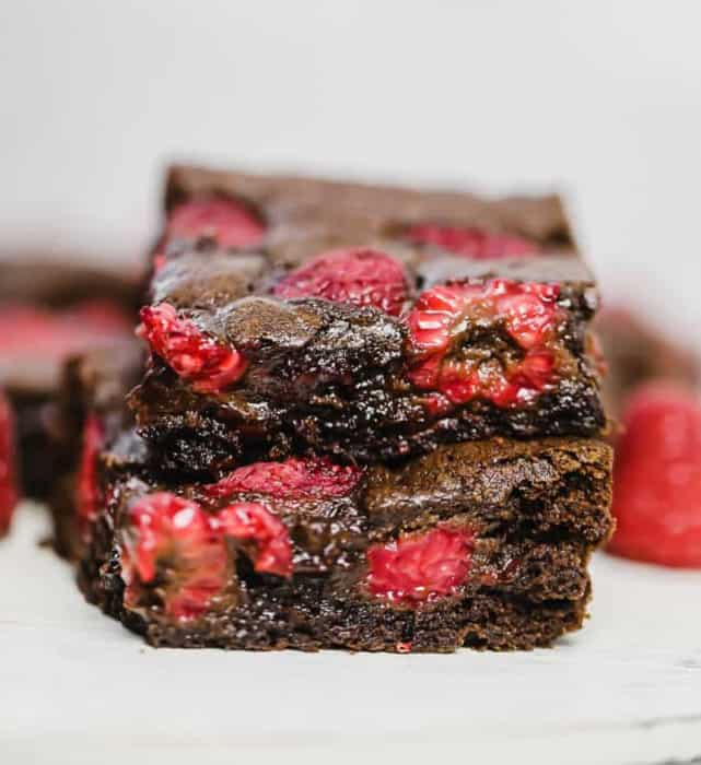 Raspberry Brownies