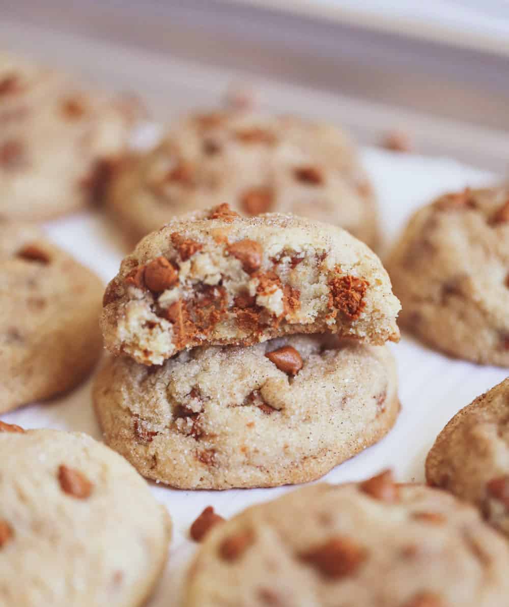 Snickerdoodle Cinnamon Chip Cookies