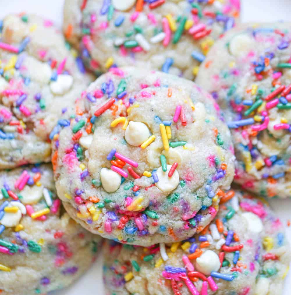 Birthday Cake Cookies