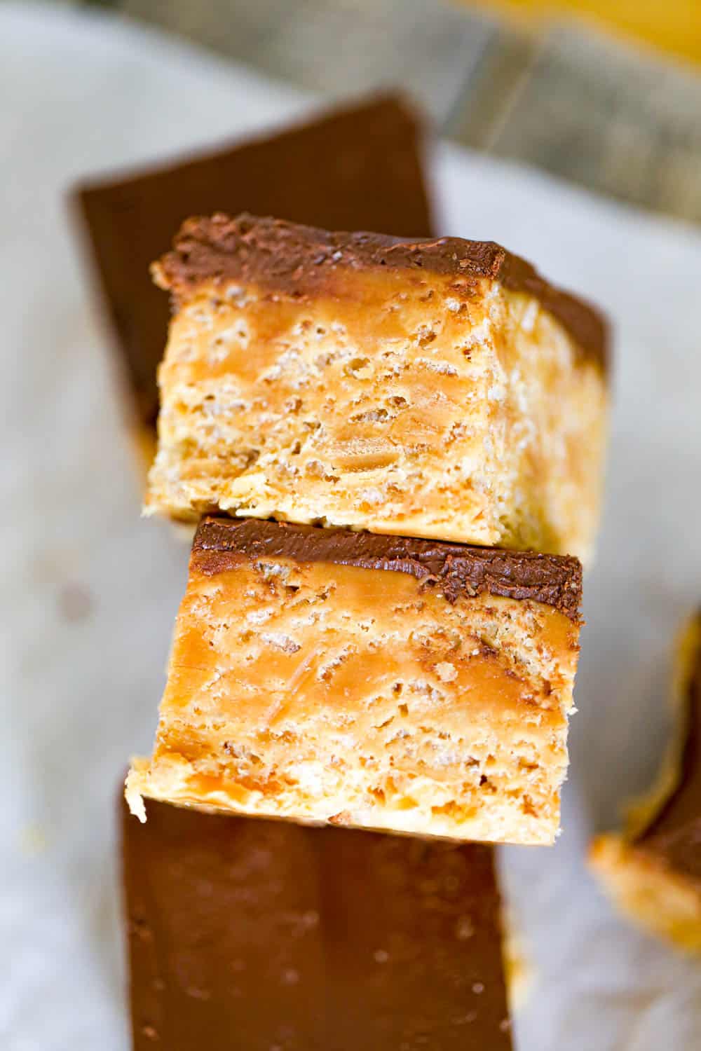 Caramel Peanut Butter Rice Krispies