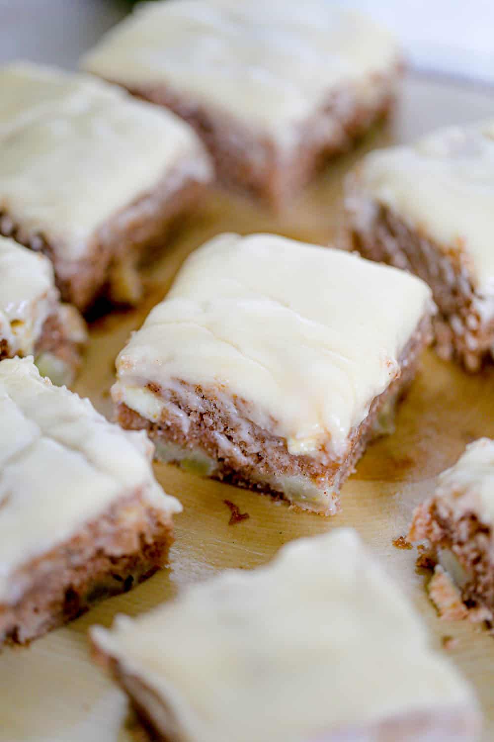 Caramel Apple Snack Cake