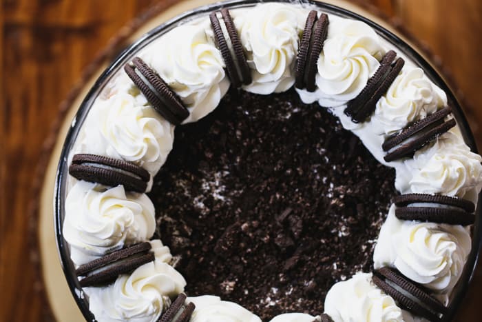 Oreo Cheesecake Brownie Trifle
