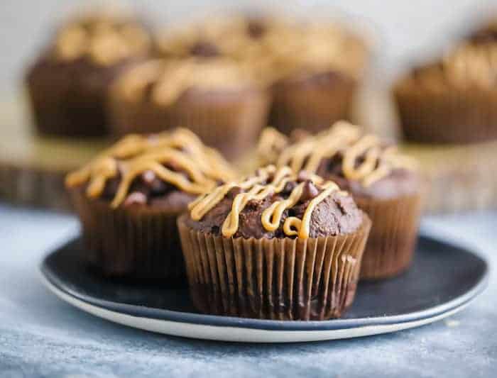 peanut butter chocolate chip muffins