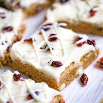 side view Starbucks Cranberry Bliss Bars