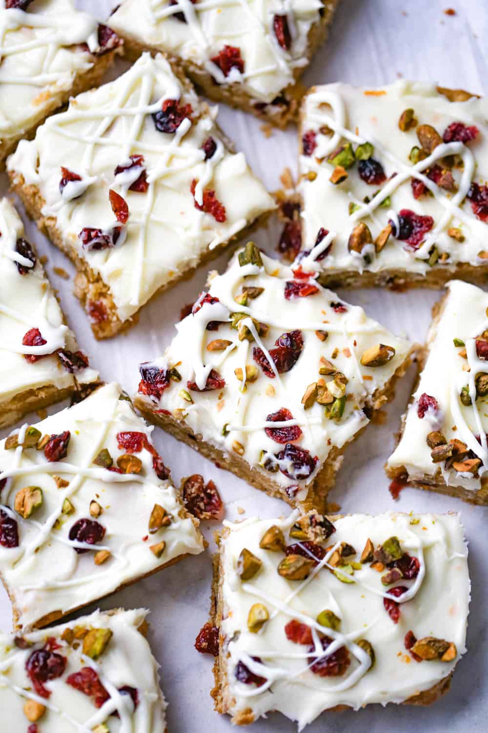 Copycat Starbucks Cranberry Bliss Bars