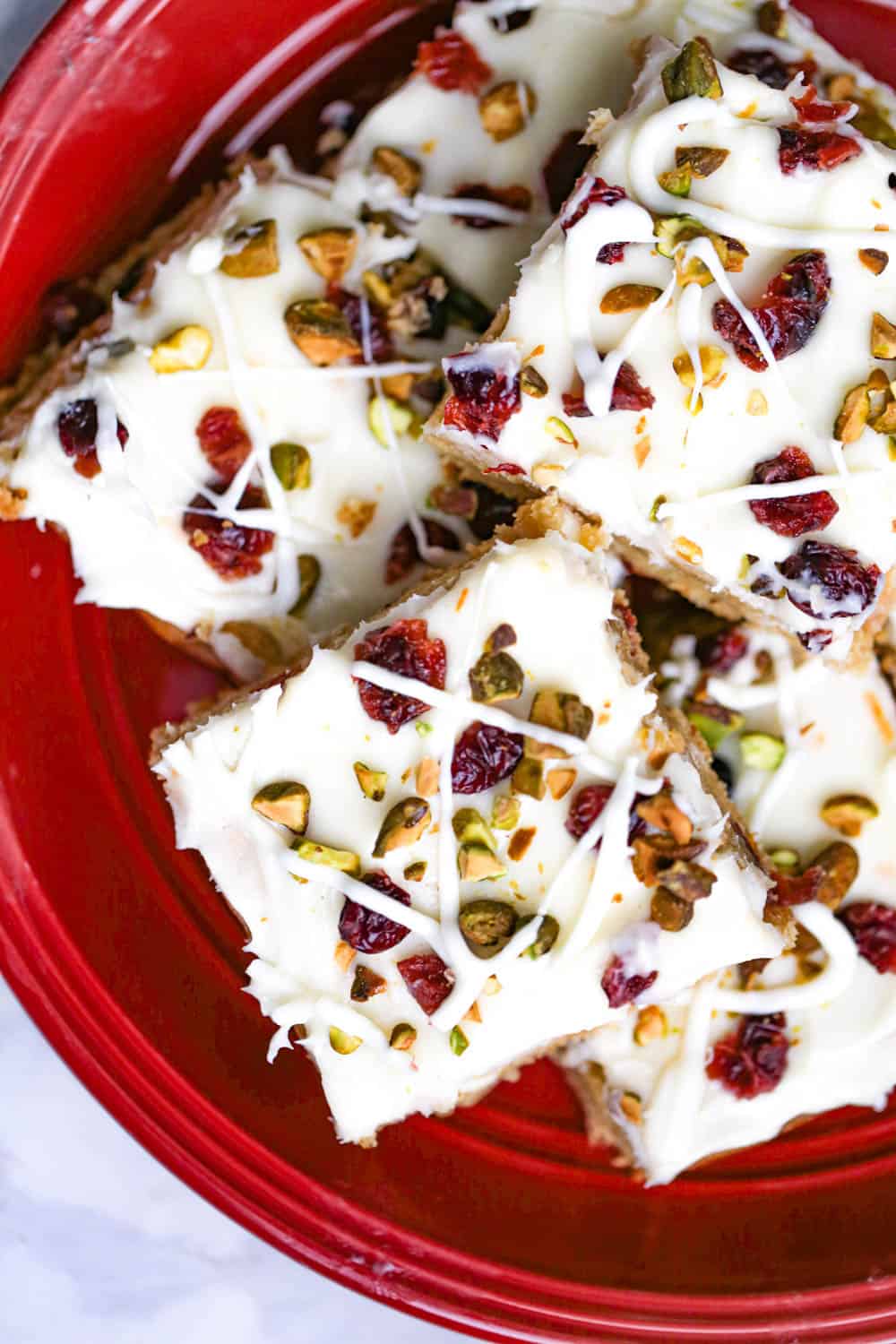 Cranberry Bliss Bars starbucks recipe blondies