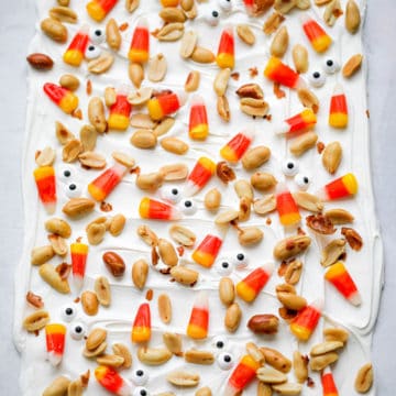 candy corn bark