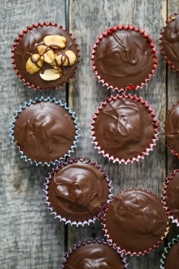Creamy Home-made Mini Peanut Butter Cups