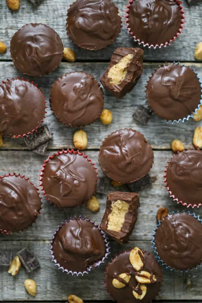 Creamy Home-made Mini Peanut Butter Cups