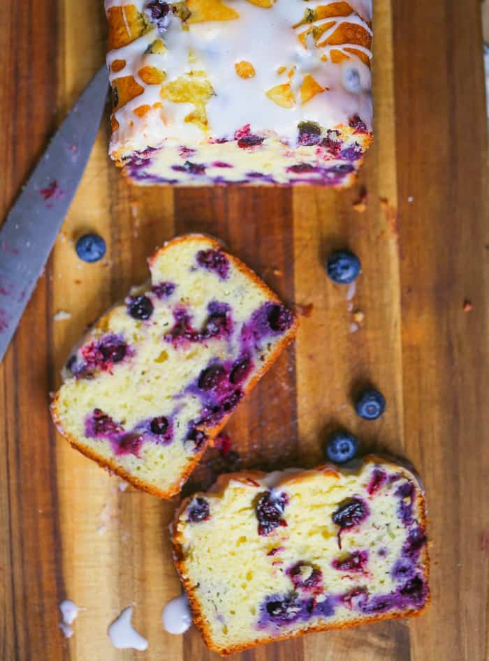 Lemon Blueberry Explosion Loaf recipe