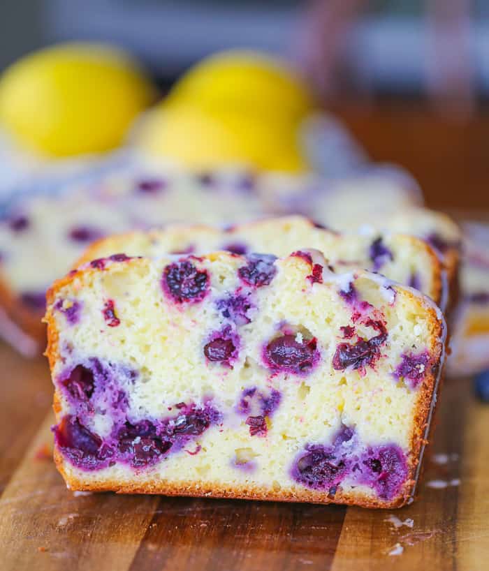 Lemon Blueberry Explosion Loaf