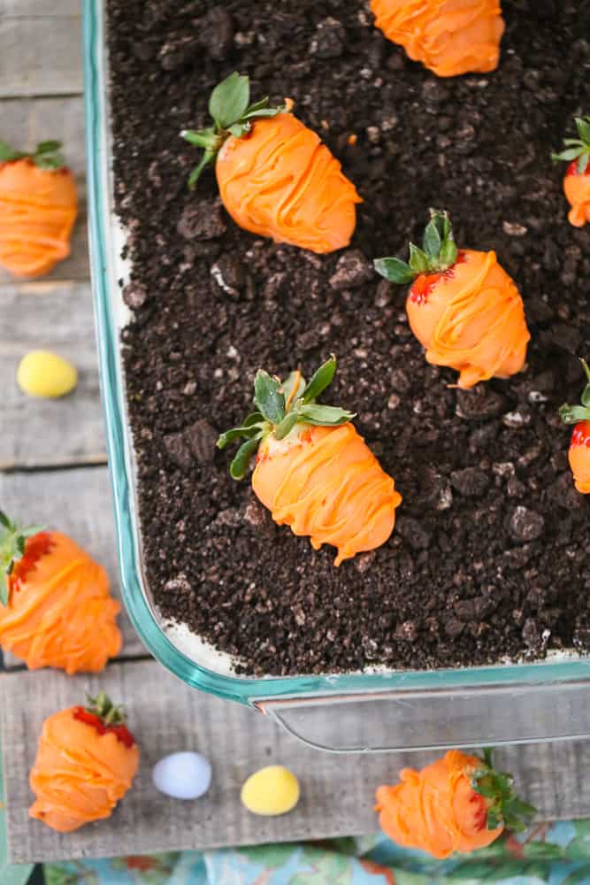 Oreo Dirt Pudding Cake