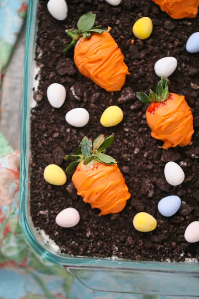 Oreo Dirt Pudding Cake