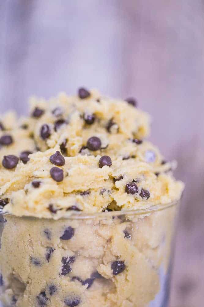 Edible Chocolate Chip Cookie Dough