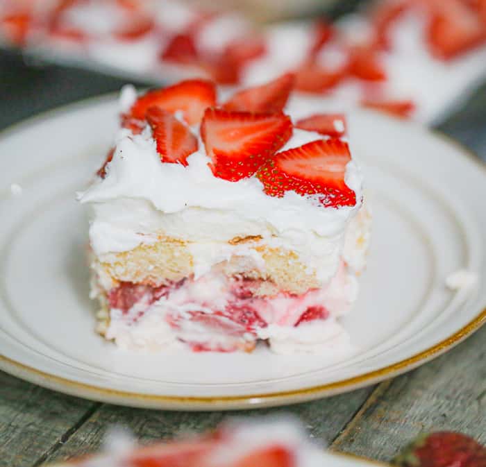 Ultimate Strawberry Shortcake Tiramisu