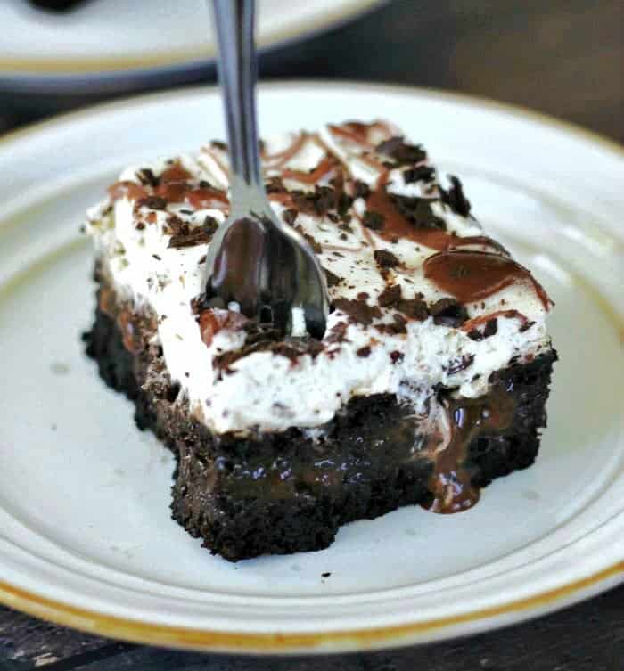 Coca Cola Chocolate Poke Cake