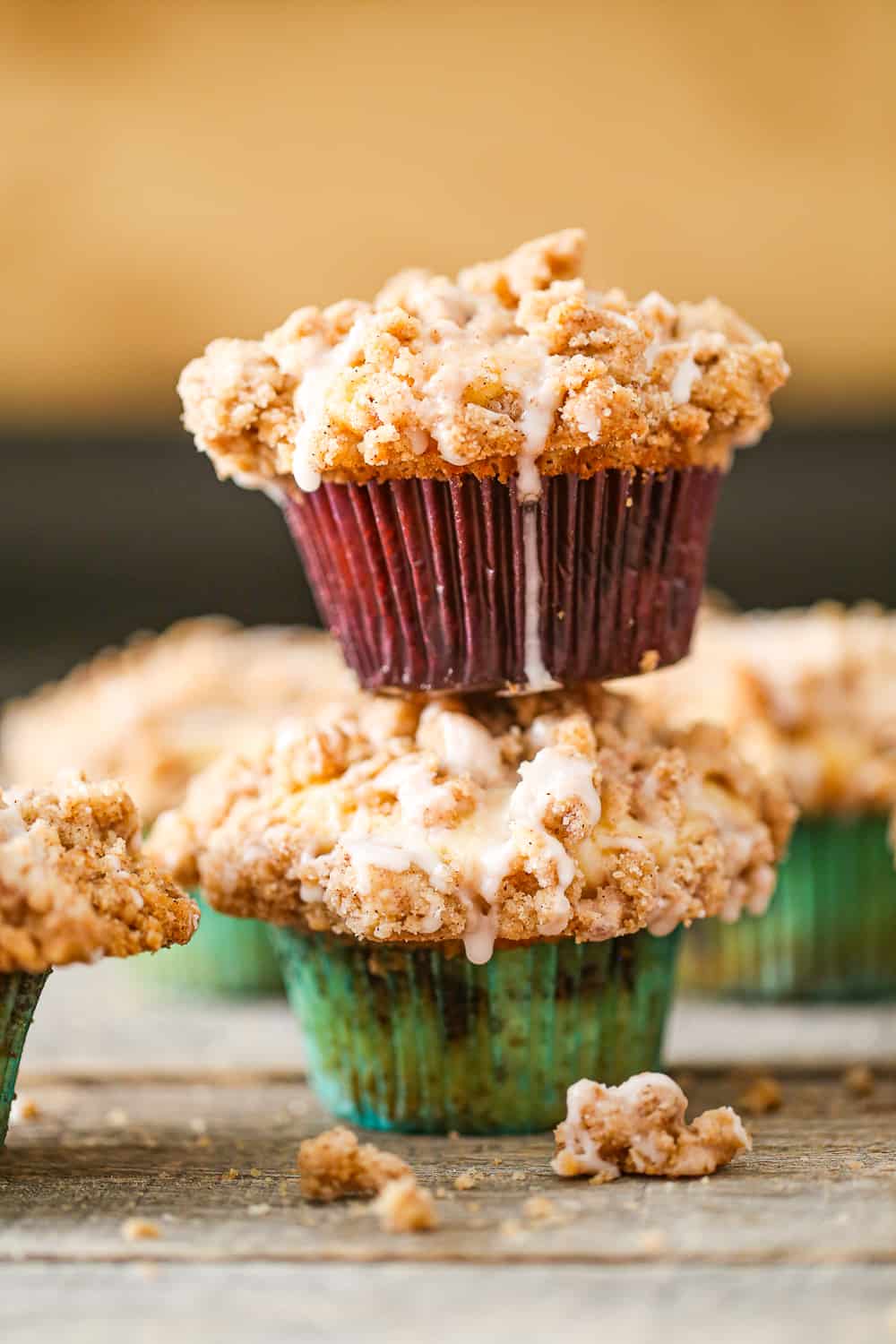 cinnamon coffee cake muffins