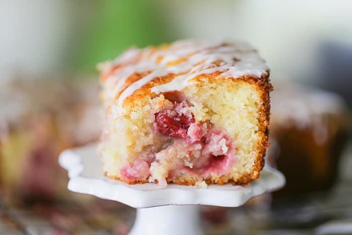 Sour Cherry Cobbler Coffee Cake Recipe