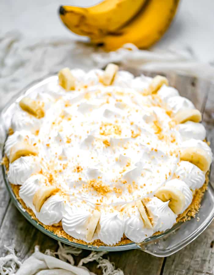 Easy No-Bake Banana Cream Pie
