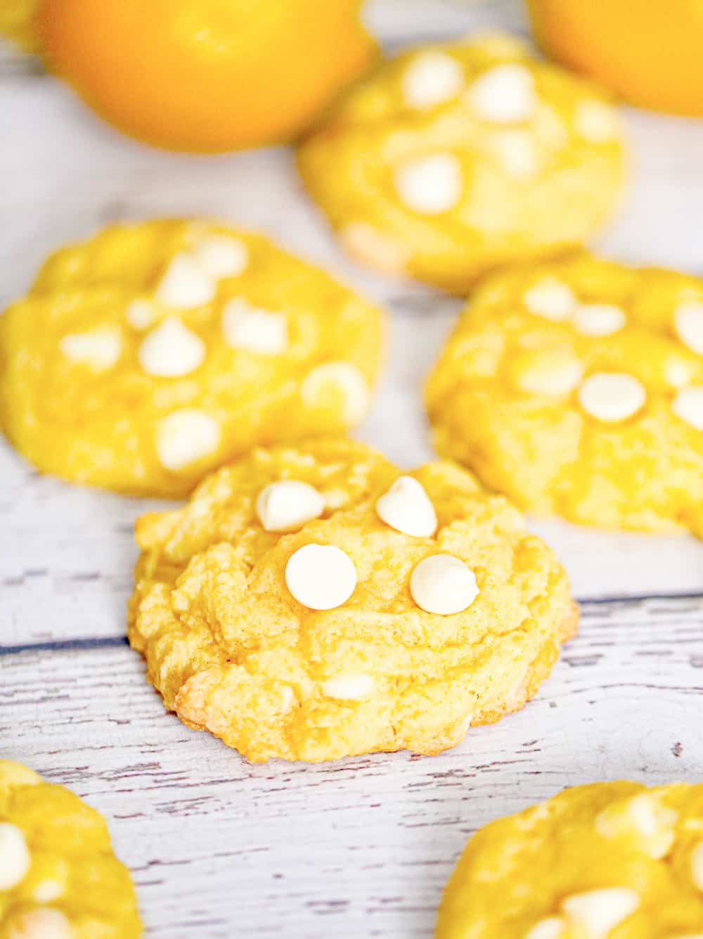 White Chocolate Chip Lemon Cookies