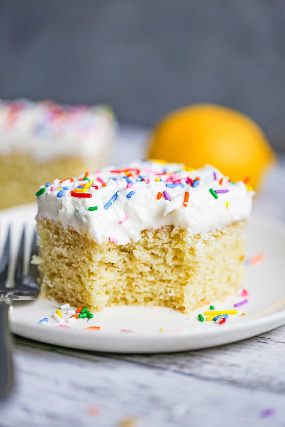 Lemon Snack Cake