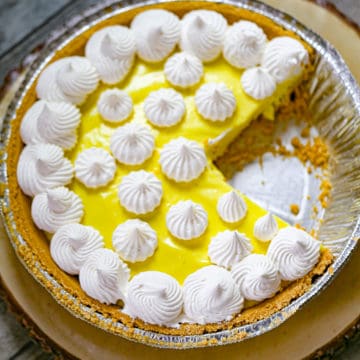 Luscious Lemon Chiffon Pie