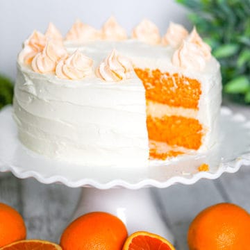 Orange Creamsicle Cake
