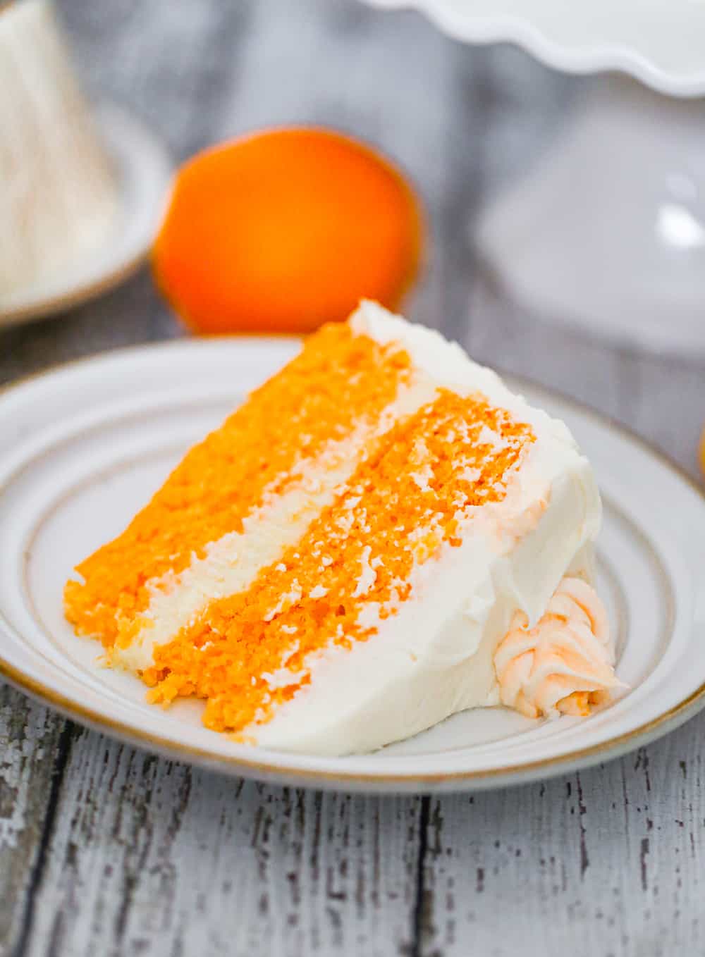 cake mix orange cake