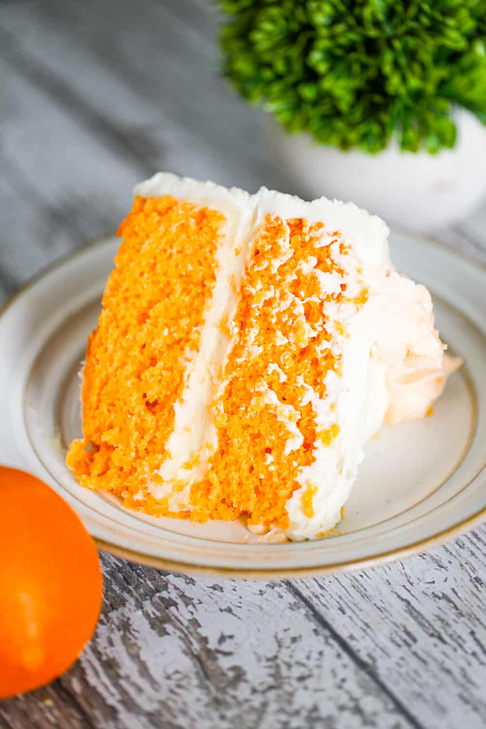 cake mix orange cake