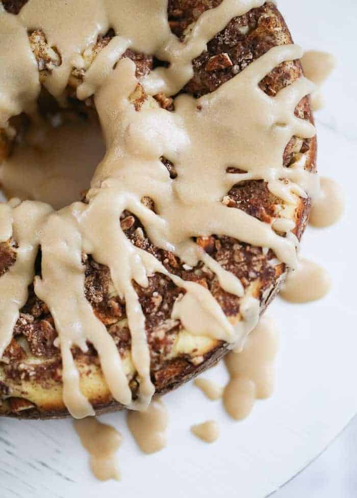 Apple Cinnamon Coffee Cake - Keto | Sugar Free Option too!