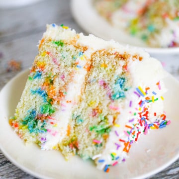 Rainbow Sprinkle Cake