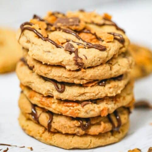BUTTERFINGER PEANUT BUTTER COOKIES