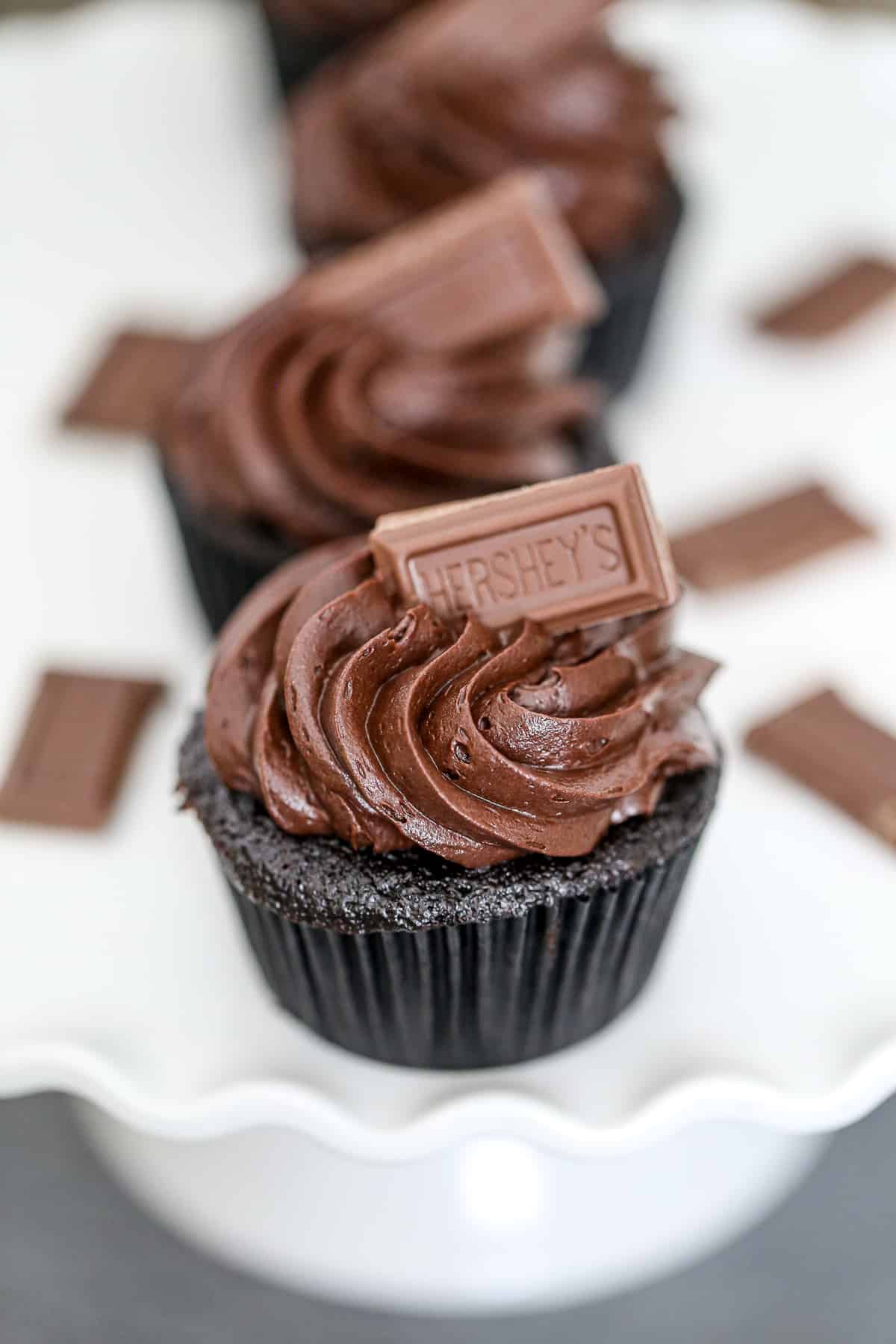 hershey's cocoa chocolate cupcakes recipe