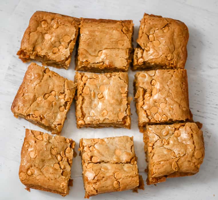butterscotch blondie recipe