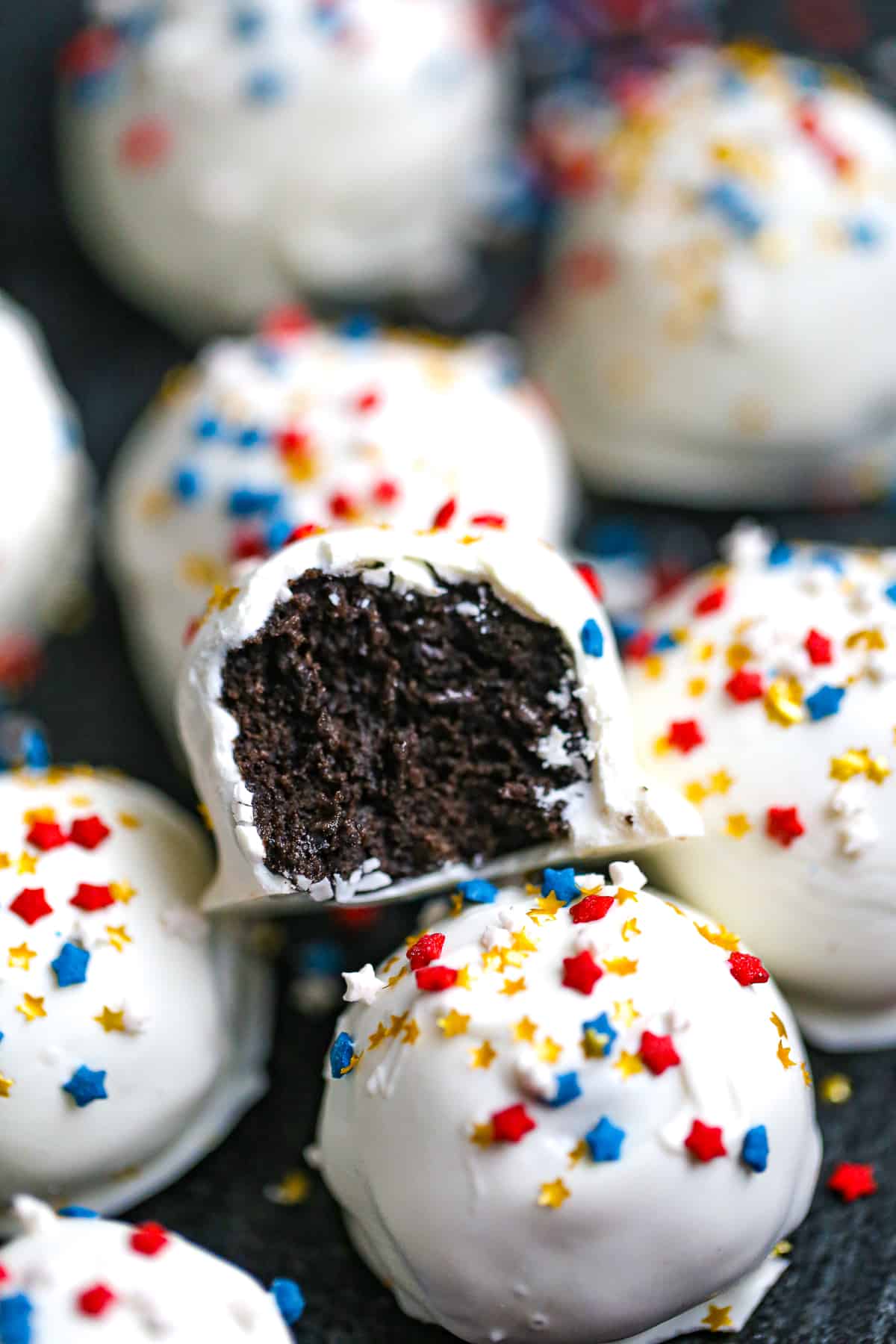 4th of July Oreo Truffles