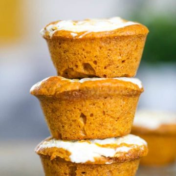3 Yummy Pumpkin Muffins - One Batch