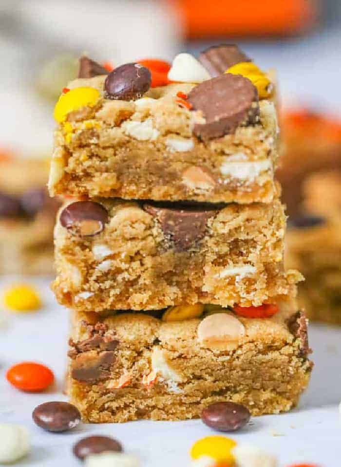 Scrumptious Peanut Butter Loaded Bars